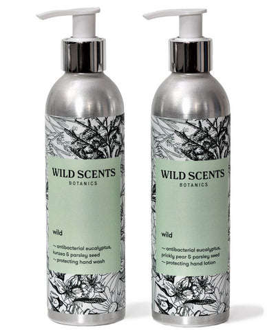 wild ~ hand wash & lotion duo